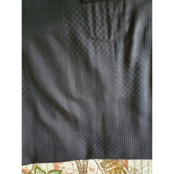 HAUPT Men's Shirt Button Up Long Sleeve Rayon Cotton Black Size L (42) - Picture 9 of 9